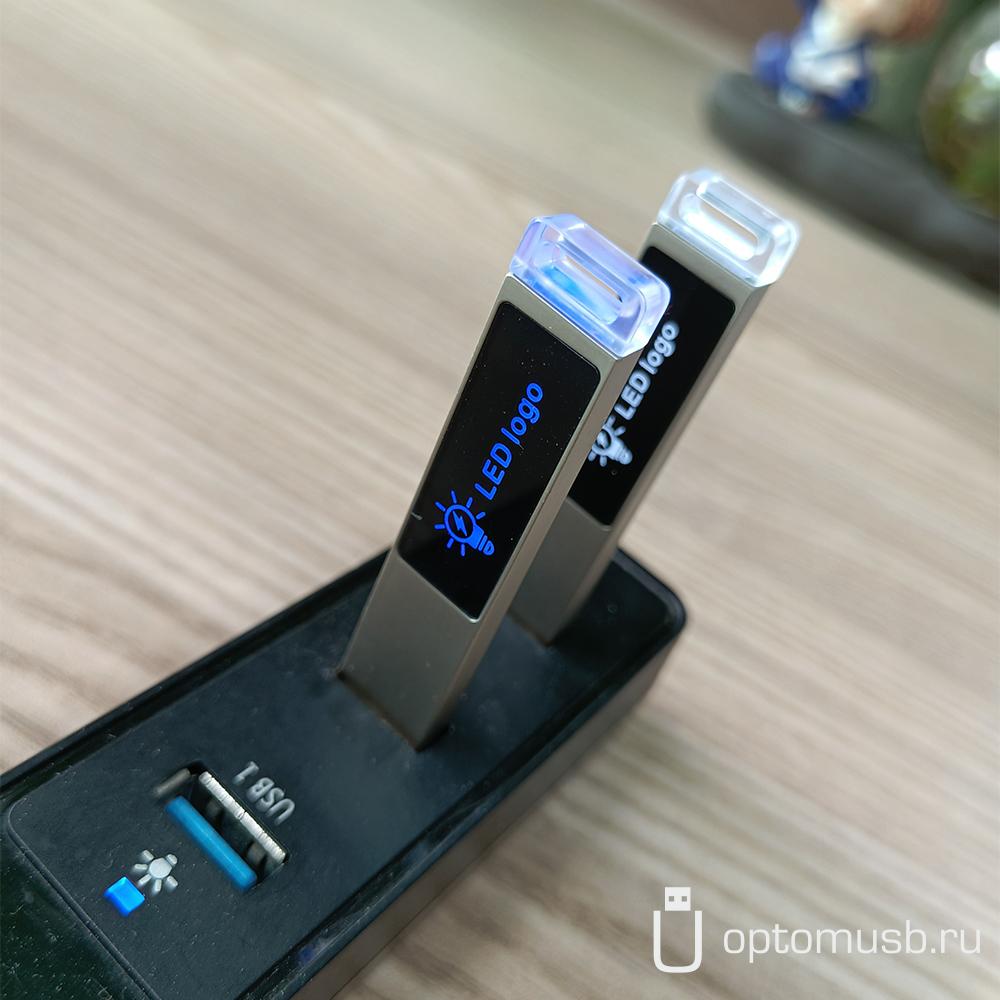 Флешка с LED подсветкой SANAT