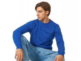 Толстовка Rome мужская, синий классический
