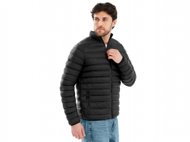 Стеганая куртка Uniqloud, черный
