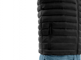 Стеганый жилет Uniqloud, черный