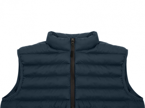 Стеганый жилет Uniqloud, темно-синий