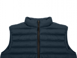 Стеганый жилет Uniqloud, темно-синий