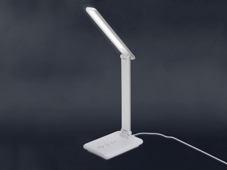 Настольная лампа Rombica LED FAROS, белый (квадратное основание) (Р)