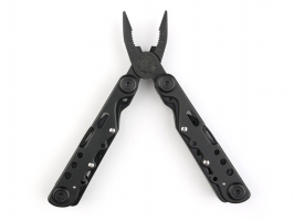 Мультитул Stinger, 105x40 мм, 13 функций, сталь, чёрный, в комплекте нейлоновый чехол