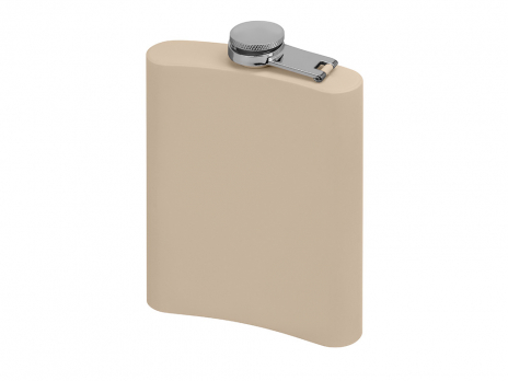 Фляжка 240 мл Remarque soft touch, 304 сталь, бежевый