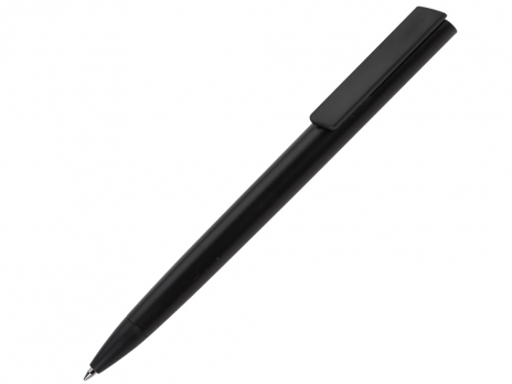 Ручка пластиковая шариковая Taper Solid, матовый черный
