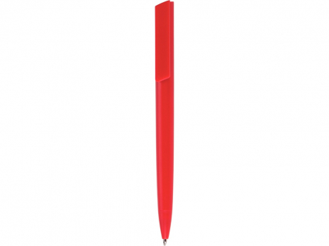 Ручка пластиковая шариковая Taper Solid, матовый красный
