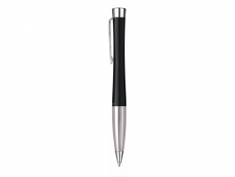 Ручка шариковая Parker модель Urban Muted Black CT в футляре, черный/серебристый