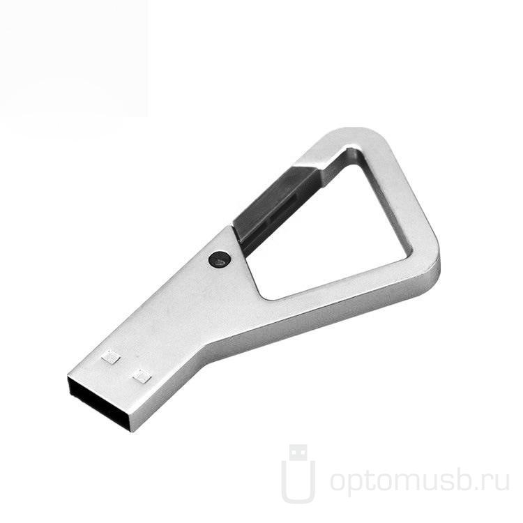 Флешка карабин треугольный GERN