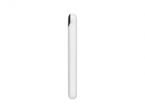 RIVACASE VA2540 (10 000mAh), QC/PD 20W внешний аккумулятор с дисплеем, белый 12/48