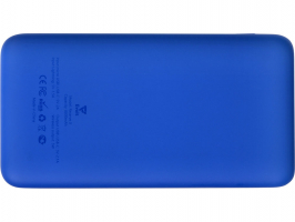 Внешний беспроводной аккумулятор с подсветкой лого Reserve X v.2, 8000 mAh, ярко-синий