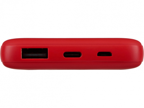 Внешний аккумулятор Powerbank C2, 10000 mAh, красный