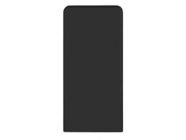Портативное зарядное устройство с красной подсветкой логотипа Faros, soft-touch, 4000 mAh