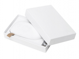 Внешний аккумулятор в форме камня Stone, 5200 mAh, белый (Р)