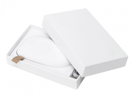 Внешний аккумулятор в форме камня Stone, 5200 mAh, белый (Р)