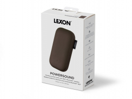 Внешний аккумулятор с беспроводной колонкой Powersound, черный