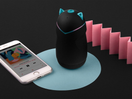 Портативная акустика Rombica Mysound Kitty 1C, черный (Р)
