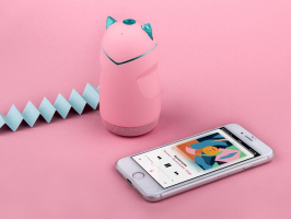 Портативная акустика Rombica Mysound Kitty 3C, розовый (Р)