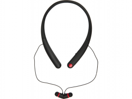 Беспроводные наушники с микрофоном Soundway, черный/красный