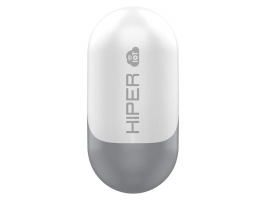 Беспроводные наушники HIPER TWS Smart IoT M1 (HTW-M10) Bluetooth 5.1 гарнитура, Серый (Р)