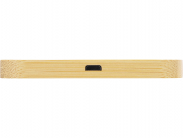 USB-хаб с беспроводной зарядкой из бамбука Plato