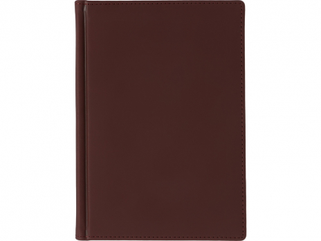 Ежедневник недатированный А5 Velvet, бордовый
