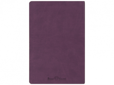 Ежедневник А5 недатированный Megapolis Velvet Flex, фиолетовый