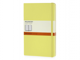 Записная книжка Moleskine Classic (в линейку) в твердой обложке, Large (13х21см), цитрусовый