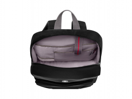 Рюкзак WENGER Motion 15.6, черный, нейлон, 31x17x42 см, 20 л