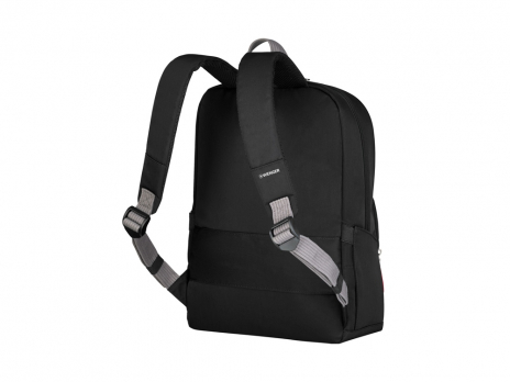 Рюкзак WENGER Motion 15.6, черный, нейлон, 31x17x42 см, 20 л