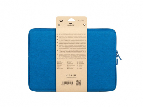 RIVACASE 7703 azure blue ECO чехол для ноутбука 13.3-14 / 12