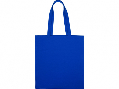 Сумка для шопинга Carryme 140 хлопковая, 140 г/м2, синий