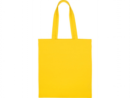 Сумка для шопинга Carryme 140 хлопковая, 140 г/м2, желтый