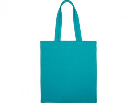 Сумка для шопинга Carryme 140 хлопковая, 140 г/м2, бирюзовый 320C NEW