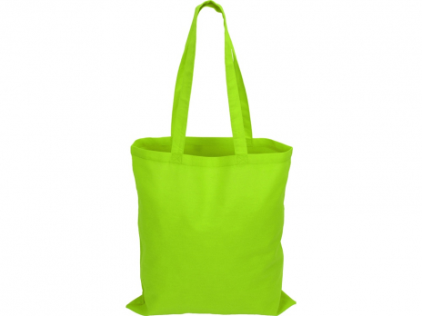 Сумка для шопинга Carryme 120 хлопковая, 120 г/м2, зеленое яблоко