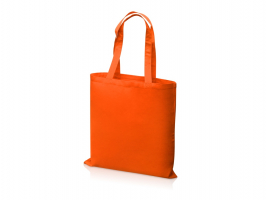Сумка для шопинга Carryme 140 хлопковая, 140 г/м2, оранжевый
